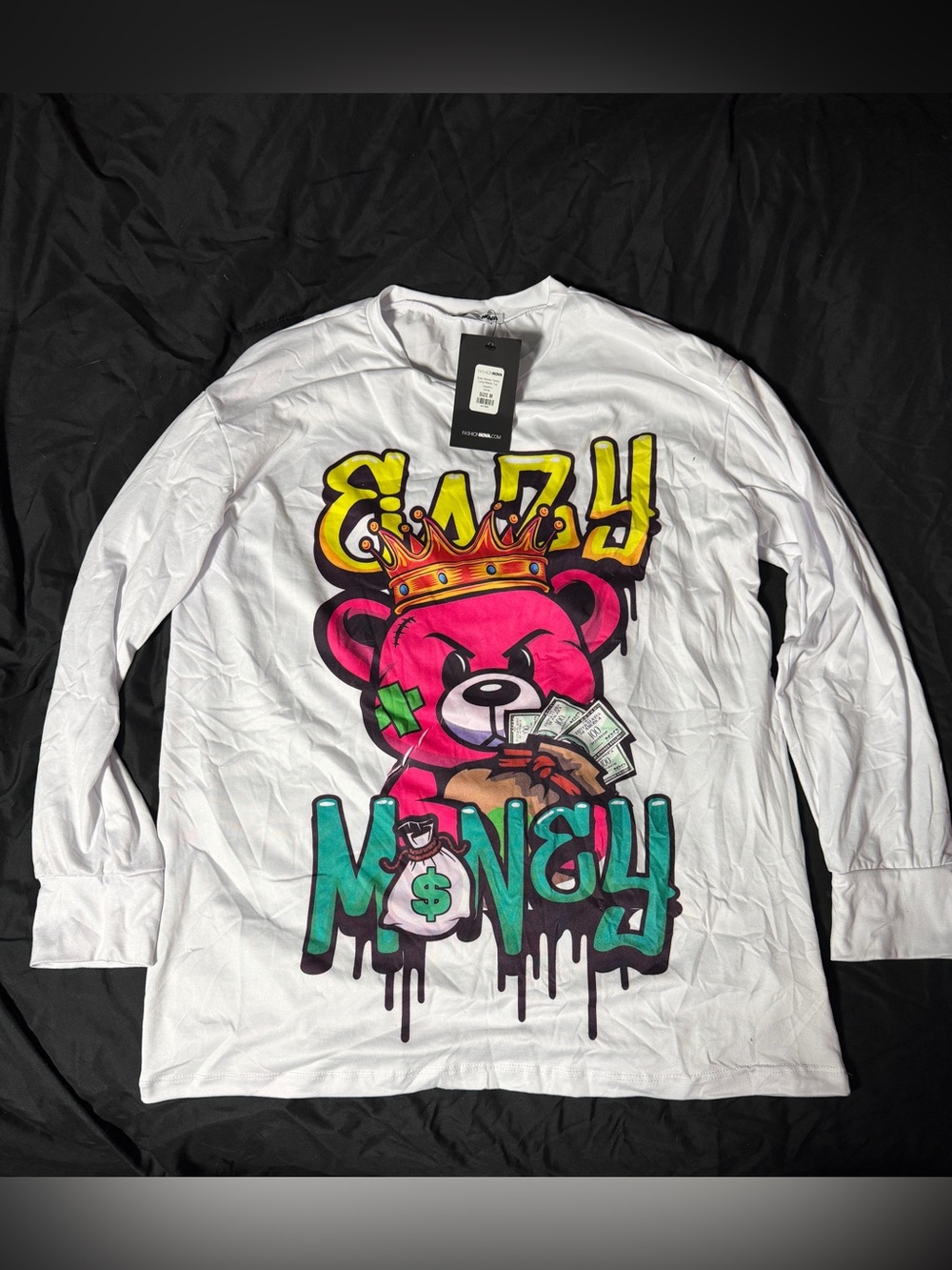 Easy Money Teddy Long Sleeve Top